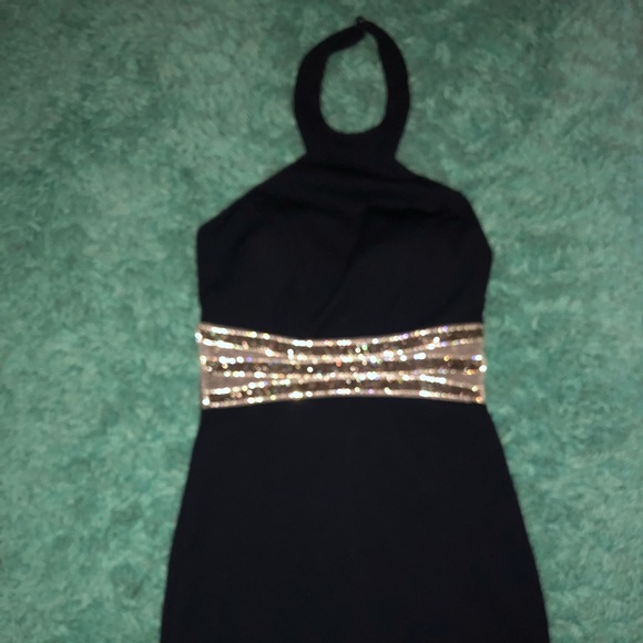 Navy blue formal dress - Picture 4 of 6